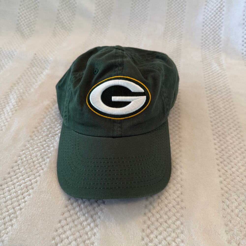 new fanatics green bay packers logo baseball hat